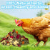 24 OZ 8 JUSONEY Nesting Herbs for Chicken Coop, Premixed Dried Herbs Nesting Pads,Chicken Coop Accessories Help Coop