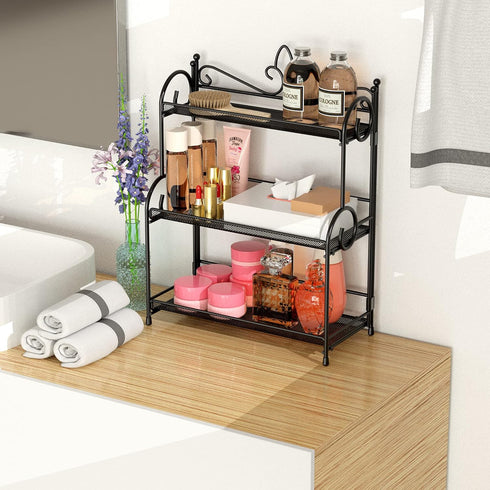 Bathroom Organizer Countertop - 3 Tier Spice Rack Organizer for Bathroom, Kitchen, Bedroom, Offices