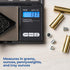 American Weigh Scales Series Digital Pocket Weight Scale, 250g x 0.1g, Black, AWS-250-BLK with Backlit LCD Display