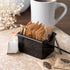 Carlisle FoodService Products Sugar Caddy, Plastic, 20 Packets, Black, Small