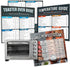 Toaster Oven Cheat Sheet Cooking Times Chart Magnet, Baking & Grilling Guide for Breville, Cuisinart, More