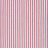 Cackleberry Home Red and White Ticking Stripe Valance Curtain, 72 Inches W x 17 Inches L