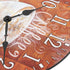 La Crosse Clock 404-2631C-INT, 12-Inch Round Coffee Decorative Quartz Analog Wall Clock