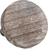 4 Counter Romadedi Farmhouse Wood Riser for Display- pcs Rustic Decor Mini Wooden Pedestal Stand Decorative Round Tray