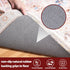 BAGAIL Felt and Natural Rubber Backing Rug Pads, 1/4” Thick Non Slip Carpet Gripper for Hardwood Floors