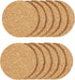 12 Pcs Cork Coaster for Drink, Absorbent Heat Resistant Reusable Tea or Coffee Coaster, Blank Coasters for Crafts, Warm