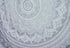 Popular Handicrafts Hippie Tapestry Wall Hanging, 54 x 82 Inches, Silver, Bohemian Mandala