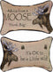 Manual The Lodge Collection Reversible Throw Pillow, 12.5 x 8.5-Inch, Advice from a Moose