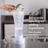 Whiskware Pancake Batter Bottle with BlenderBall Wire Whisk, Dispenser Bottle for Baking Pancakes, Cupcakes, Muffins