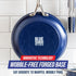 Blue Diamond 10" Nonstick Frying Pan Skillet - PFAS & PTFE-Free Ceramic, Dishwasher Safe, Blue