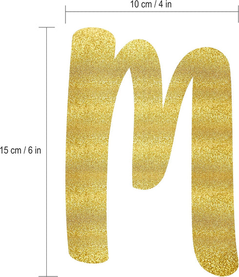 Miss to Mrs Classy & Sassy Gold Glitter Bachelorette Banner - Party Decorations, Favors and Supplies