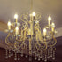48 Pieces Crystal Ornaments Tree Decorations Beads for Chandelier Crystals Chandelier Beads Pendants for Winter