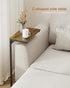 28.7 inch TB01BB071 TUTOTAK C Shaped End Table, Tv Tray, Small Side Table, Tall Couch Table, Tray Table, Sofa Table