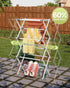 3 APEXCHASER Drying Rack Clothing - Tier Metal Clothes Drying Rack Collapsible, Laundry Drying Rack Expandable, Small