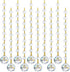 10pcs Crystal Garland Strands Hanging Glass Chandelier Beads Chains Glass 20mm Balls