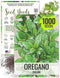 Seed Needs Oregano Seeds for Planting Italian Herbs - Non-GMO Heirloom &