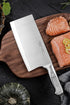 Meat Cleaver 7 inch Butcher Knife, Stainless Steel Chinese Chef Knife for Restaurants and Home