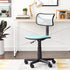 Urban Lifestyle Swivel Mesh Desk Chair, Blue, 20.86D x 22W x 33.46H in