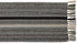 15x72 (15x77, DII Farmhouse Braided Stripe Table Runner Collection, Fringe Included), Black