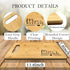 Mimi Gifts Bamboo Cutting Board Decor, Gifts For Grandma, Mimi Gifts For Birthday Christmas, Kitchen