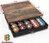 DecoBrothers Supreme Vertuoline Drawer, Holds 30 Big or 60 Small Vertuoline Pods, Rustic Brown