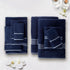 8PC Set 575GSM 100% 2 2 2 2 Lavish Home Bathroom Towels - Cotton Bathroom Essentials with Bath Towels, Hand Cloths