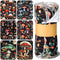 Noveread 36 Pack Mushroom Reusable Cleaning Cloths Washable Cotton Kitchen Towels for Home