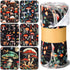 Noveread 36 Pack Mushroom Reusable Cleaning Cloths Washable Cotton Kitchen Towels for Home
