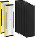FLT4825 Filter B Replacement for Guardian, 2 H13 Hepa Filters + 8 Carbon Filters for Air Purifier