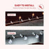 SEWANTA Christmas Light Clips - Set of 200 Mini Clips for Gutters and Shingles, Hanging Outdoor Lights