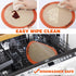 Silicone Baking Mats Set of 2, Round Non-Stick Reusable Air Fryer Liners, Best German Silicone - 8 Inch