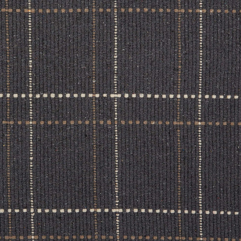 DII Woven Rugs Collection - Reversible 2x3' Area Rug Set, Mineral Plaid, 2 Piece, Recycled Yarn