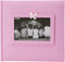 Pioneer Photo Albums Gingham Fabric Frame Cover Photo Album, 200-Pocket for 4 by 6-Inch Prints, Pink