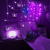 13ft 96 16 8 Decorman Butterfly Curtain Lights, LED USB Window Fairy Lights Butterflies Modes Firefly Twinkle Timer