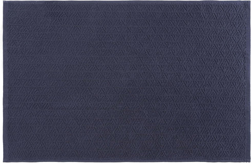 Nautica 100% Cotton Kitchen Towels Set of 3 | 18" X 28" Navy/White Stripe Super Absorbent Dish Towels for Drying Dishes
