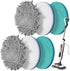 S7001 Shrak,S8201 S8001 S7000 S7201 S7000AMZ S7005 S7020 S7001C (2Green2White2Grey) Frescares Upgraded Steam&Scrub Mop