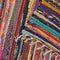 Marubhumi Reversible Chindi Rug, 100% Recycled Cotton, Multi Colors, 20"x32" for Bedroom, Living Room, Kitchen
