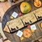 DaDa Bedding Rustic Fall Orange Tan Tapestry Table Runner - Autumn Families Vibe Decor, 13" x 90