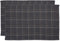 DII Woven Rugs Collection - Reversible 2x3' Area Rug Set, Mineral Plaid, 2 Piece, Recycled Yarn