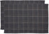 DII Woven Rugs Collection - Reversible 2x3' Area Rug Set, Mineral Plaid, 2 Piece, Recycled Yarn