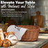 Large Handmade Wicker Bread Basket for Serving, 12 inch Sourdough Bread and Pastries Basket with Liner