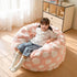 MAXYOYO Bean Bag Chair for Kids, Cloud Pattern Lazy Chair with High-Density Foam Filling, Stuffed Floor Sofa Couch