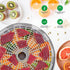Nutrichef Food Dehydrator Machine, Dehydrates Beef Jerky, Meat, Food, Fruit, Vegetables & Dog Treats, 5 Trays