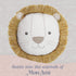 14 MON AMI Leopold Lion Dcor Pillow |Plush Stuffed Animal Hugging Pillow, Decorative Cushion for Childs Nursery, Bed