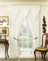 Today's Curtain Versailles Macrame Crushed Window Voile Panel - 84-Inch, Ecru