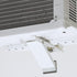 Frost King ACB160H Heavy Duty Steel Air Conditioner Support Brackets, Holds up to 160lbs, White