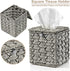 Set Set Sorbus Paper Rope Bathroom Baskets & Tissue Holder - Decorative Wicker Baskets for Bathroom Shelves - Lined