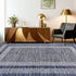 2x6 GarveeHome Modern Bordered Runner Rug Soft Non Slip Runner Washable Non Shedding Floor Carpet, Distressed Geometric