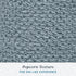 6 Pack 600 100% Welhome Franklin Premium Hand Towels Popcorn Textured Dusty Blue Bathroom Towels Hotel & Spa Towels