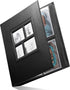 BLYNG Photo Album 4x6 - 500 Slots for Horizontal and Vertical Photos, Faux Leather Cover, Great for Wedding,